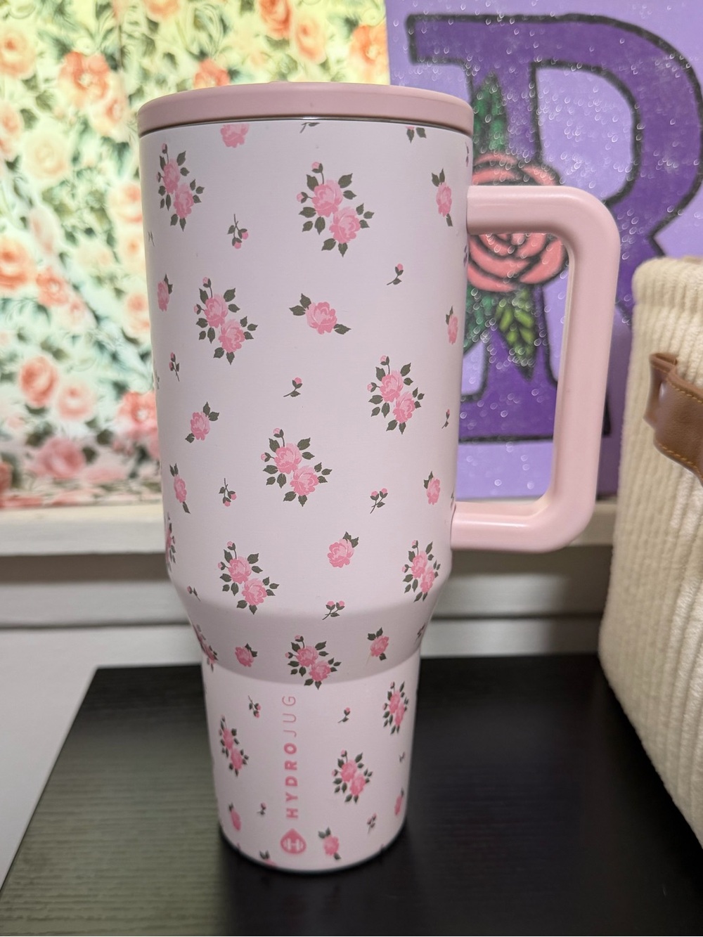 Hydrojug traveler 32oz WildRose